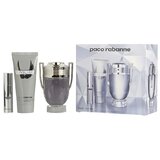Paco Rabanne Invictus Dárková sada, toaletní voda 100ml + toaletní voda 10ml + sprchový gel 100ml