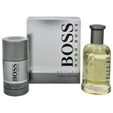 Hugo Boss No.6 Bottled Dárková sada, toaletní voda 100ml + deostick 75ml (Travel set)