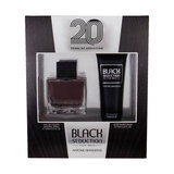 Antonio Banderas Seduction in Black Dárková sada, toaletní voda 100ml + balzám po holení 75ml