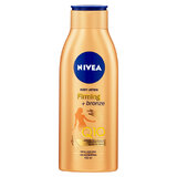 Zpevňující tónovací tělové mléko Q10 Firming + Bronze (Body Lotion) 400 ml