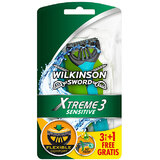 Jednorázový holicí strojek pro muže Wilkinson Xtreme3 Sensitive 4 ks