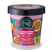 Tělový peeling Zmrzlina z letního ovoce (Cleansing Body Peeling Cream) 450 ml