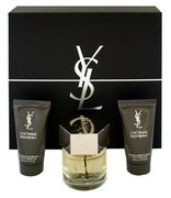 Yves Saint Laurent L´Homme Dárková sada, toaletní voda 60ml + balzám po holení 50ml + sprchový gel 50ml