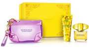 Versace Yellow Diamond Dárková sada, toaletná voda 90ml + telové mlieko 100ml + kozmetická taška