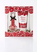 Christina Aguilera Red Sin Dárková sada, parfémovaná voda 15ml + sprchový gel 50ml