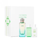 Hermes Un Jardin Sur Le Nil Dárková sada, toaletní voda 100ml + tělové mléko 40ml + sprchový gel 40ml