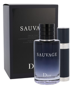 Christian Dior Sauvage  Dárková sada, toaletní voda 100ml + toaletní voda 7.5ml
