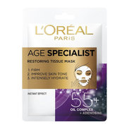 Textilní maska pro intenzivní vypnutí a rozjasnění pleti Age Specialist 55+ (Restoring Tissue Mask) 1 ks