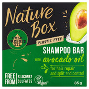 Tuhý šampon pro regeneraci vlasů a kontrolu roztřepených konečků Avocado Oil (Shampoo Bar) 85 g