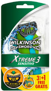 Jednorázový holicí strojek pro muže Wilkinson Xtreme3 Sensitive 4 ks