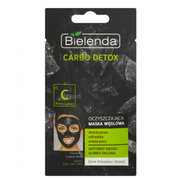 Čisticí maska s aktivním uhlím pro mastnou a smíšenou pleť Carbo Detox (Cleansing Carbon Mask) 8 g