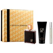 Carolina Herrera CH for Men Dárková sada, toaletní voda 100ml + balzám po holení 100ml + toaletní voda 10ml 