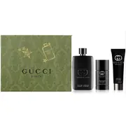 Gucci Guilty Pour Homme Dárková sada, Parfémovaná voda 90 ml + deostick 75ml + sprchový gél 50 ml