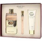 Gucci Guilty dárková sada parfémová voda 90ml + parfémová voda 10ml + tělové mléko 50ml