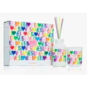 ipuro Limited Edition Love Is Love svíčka + difuzor v dárkovém balení 50g/50ml