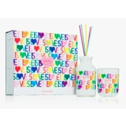 ipuro Limited Edition Love Is Love svíčka + difuzor v dárkovém balení 50g/50ml