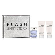 Jimmy Choo Jimmy Choo Flash Dárková sada, parfémovaná voda 100ml + tělové mléko 100ml + sprchový gel 100ml