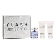 Jimmy Choo Jimmy Choo Flash Dárková sada, parfémovaná voda 100ml + tělové mléko 100ml + sprchový gel 100ml