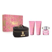 Versace Bright Crystal Dárková sada, toaletní voda 90ml + tělové mléko 100ml + sprchový gél 100 ml + taška