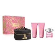Versace Bright Crystal Dárková sada, toaletní voda 90ml + tělové mléko 100ml + sprchový gél 100 ml + taška