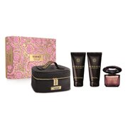 Versace Crystal Noir Dárková sada, parfémovaná voda 90ml + tělové mléko 100ml + sprchový gel 100 ml + bag