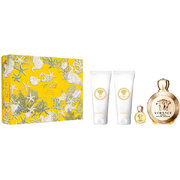 Versace Eros Pour Femme Dárková sada, parfémovaná voda 100 ml + tělové mléko 100ml + sprchový gel 100ml + parfémovaná voda 5ml