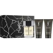 Yves Saint Laurent L´Homme Dárková sada, toaletní voda 100ml + balzám po holení 50ml + sprchový gel 50ml