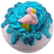 Šumivá koupelová bomba Plameňák (Bath Blaster ø 7,5 cm) 160 g