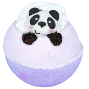 Šumivá koupelová bomba Panda (Bath Blaster ø 7,5 cm) 160 g