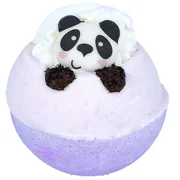 Šumivá koupelová bomba Panda (Bath Blaster ø 7,5 cm) 160 g
