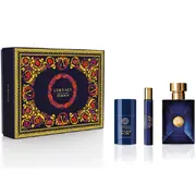Versace Dylan Blue Dárková sada, toaletní voda 100ml + toaletní voda 10ml + deostick 75ml