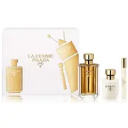 Prada La Femme Dárková sada, parfemovaná voda 100ml + parfemovaná voda (roll on) 10ml + tělové mléko 100ml