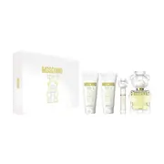 Moschino Toy 2 Dárková sada, Parfémovaná voda 100 ml + Parfémovaná voda 10ml + Sprchový gel 100ml + Tělové mléko 100ml