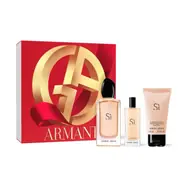 Giorgio Armani Si Dárková sada, parfemovaná voda 100ml + parfemovaná voda 15ml + tělové mléko 50ml