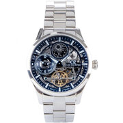 Carl von Zeyten CVZ0063BLMS Freiburg Automatic Mens Watch Dual Time 44mm