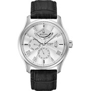 Bulova 96C141 Wilton Automatic Mens Watch 43mm 3ATM
