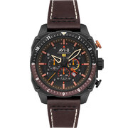 AVI-8 AV-4100-08 Mens Watch Hawker Hunter Dual Time Chronograph 43mm 5ATM