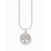 Thomas Sabo KE2220-007-21-L45V Silver necklace w. Tree of Love pendant u. weißer Emaille 