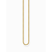 Thomas Sabo KE2227-413-39-L50V Gold-plated chain in Venetian design 1 mm 