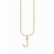 Thomas Sabo KE2249-414-14-L45V Gold-plated necklace letter J 