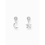 Thomas Sabo H2293-051-14 Silver stud earrings moon and star 