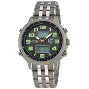 ETT EGS-11302-22M Solar Drive Radio Controlled Hunter II Chrono 48mm 10ATM