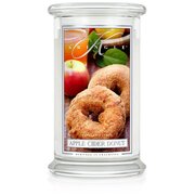 Kringle Candle Apple Cider Donut vonná svíčka velká 2-knotová (624 g)