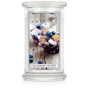 Kringle Candle Blueberry Muffin vonná svíčka velká 2-knotová (624 g)