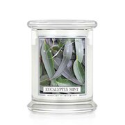 Kringle Candle Eucalyptus Mint vonná svíčka střední 2-knotová (411 g)