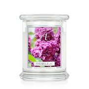 Kringle Candle Fresh Lilac vonná svíčka střední 2-knotová (411 g)