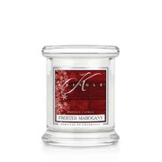 Kringle Candle Frosted Mahogany vonná svíčka mini 1-knotová (127 g)