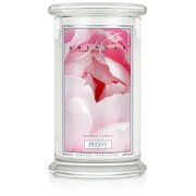 Kringle Candle Peony vonná svíčka velká 2-knotová (624 g)