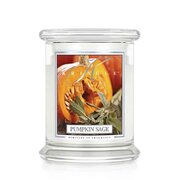 Kringle Candle Pumpkin Sage vonná svíčka střední 2-knotová (411 g)