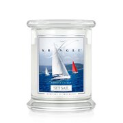 Kringle Candle Set Sail vonná svíčka střední 2-knotová (411 g)